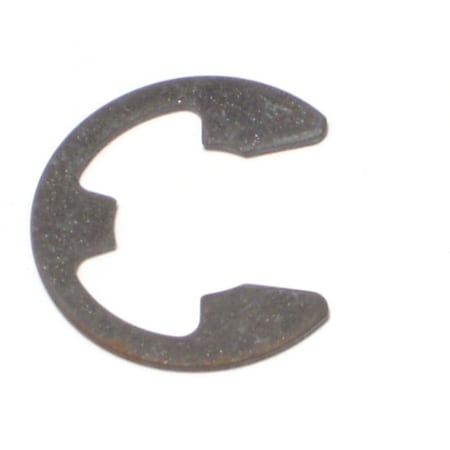 Midwest Fastener External-E E-Clip, Steel Black Phosphate Finish, 3/4 in Shaft Dia, 20 PK 70704